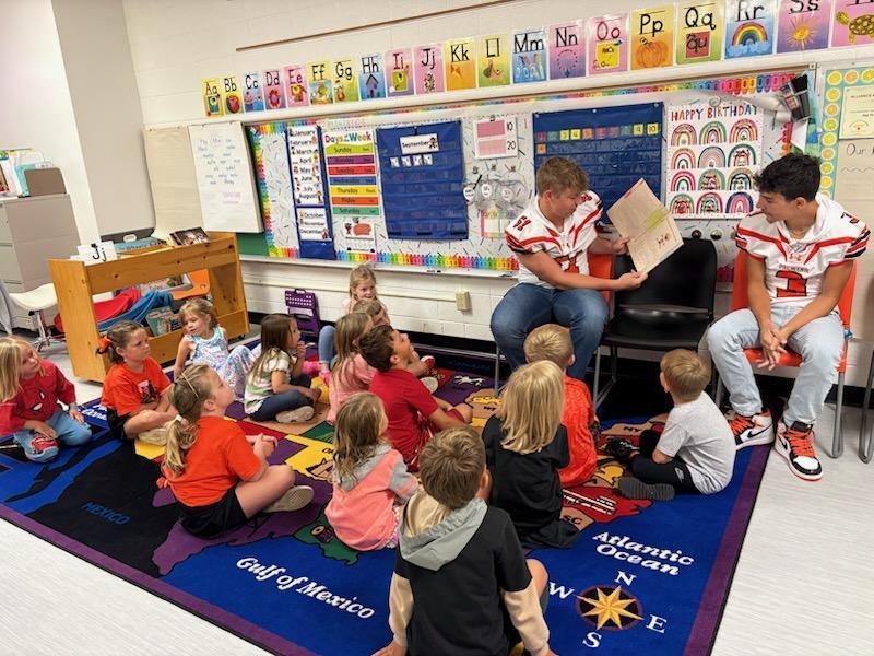 Football kindergarten reading day