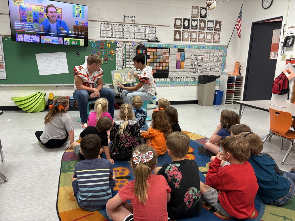 Football kindergarten reading day