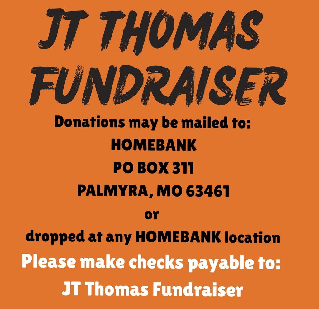 JT Thomas fundraiser donations to HOMEBANK