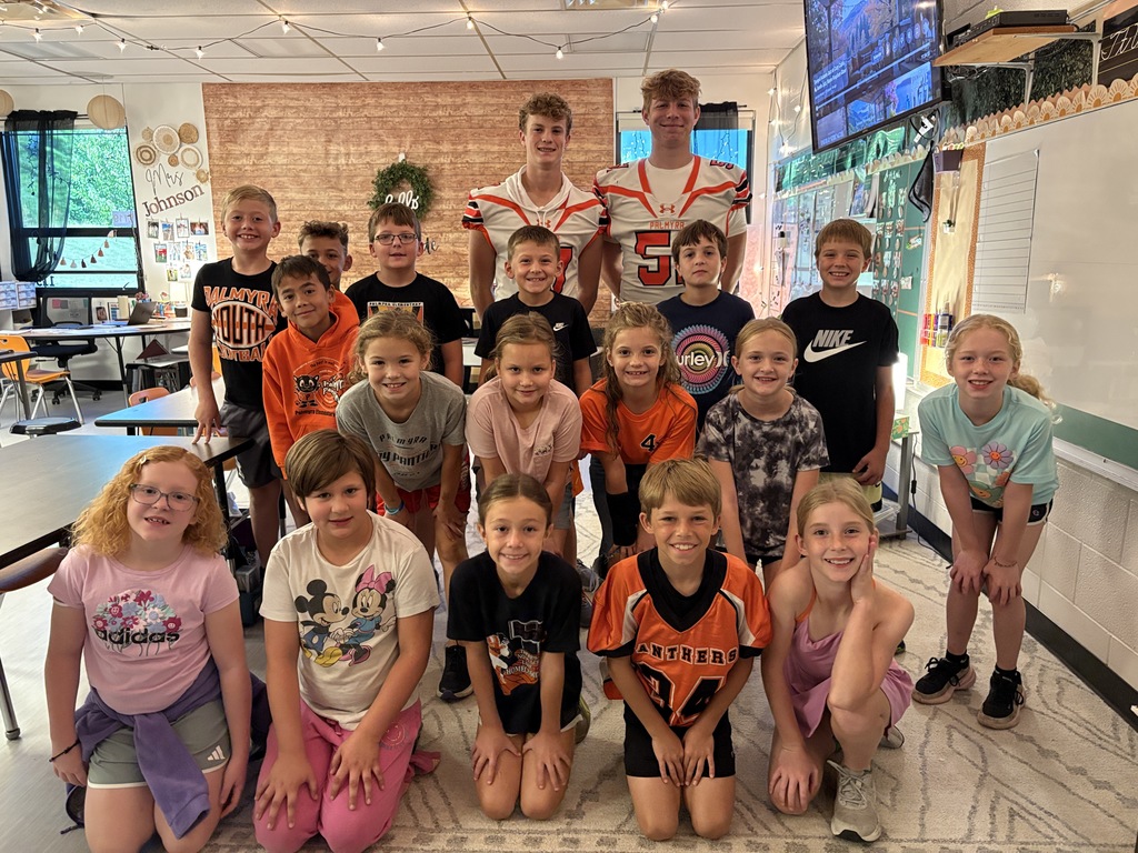 Panther Fan Friday PHS and PES Students