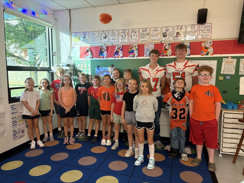 Panther Fan Friday PHS and PES Students