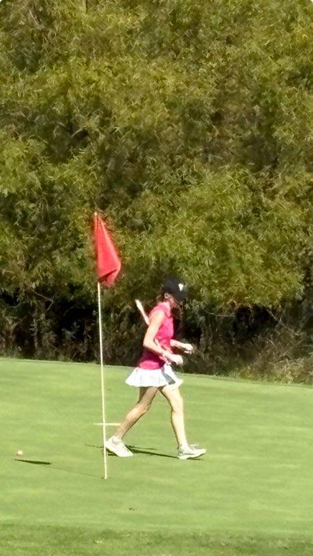 Girls golf team at Norwoods