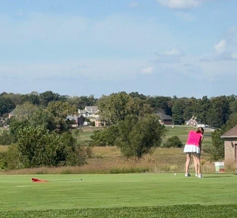 Girls golf team at Norwoods
