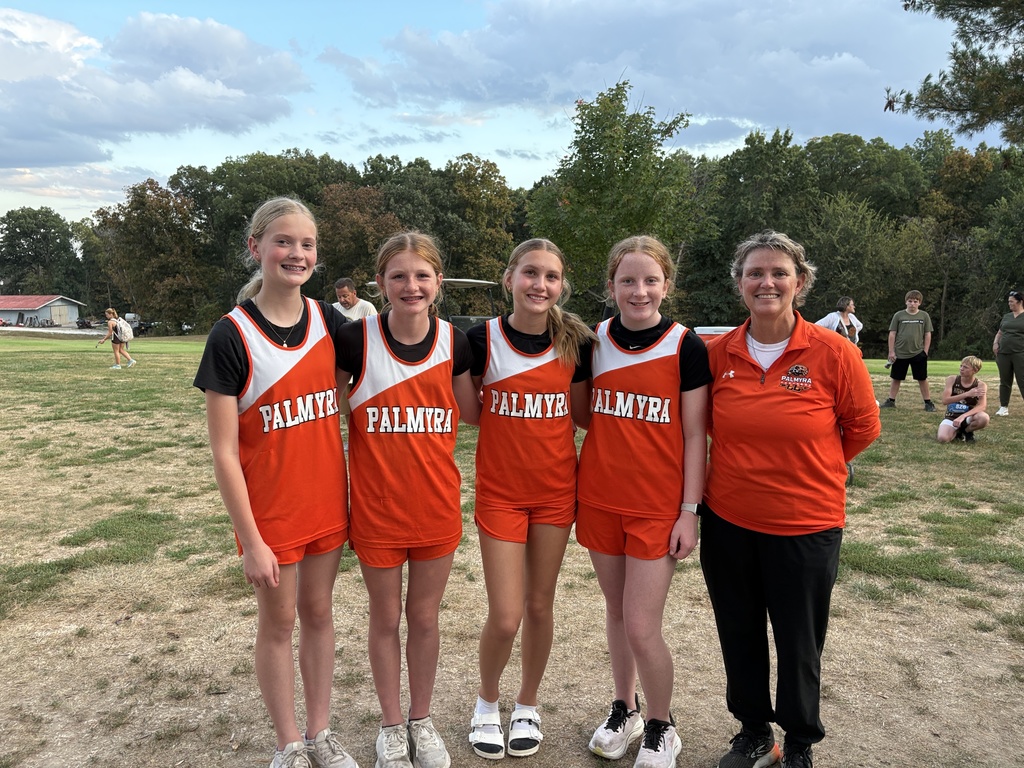 XC Middle School Girls 1st place at Conference Meet