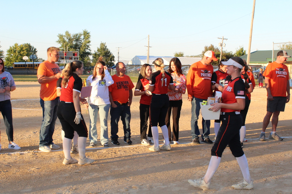PHS softball senior night 2025