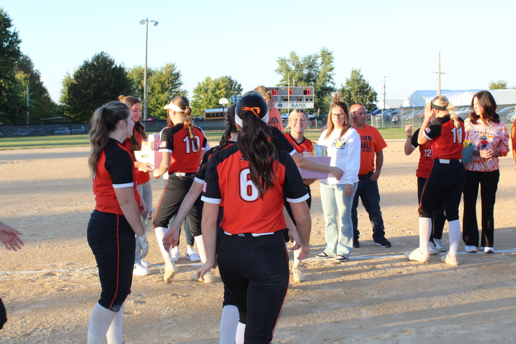 PHS softball senior night 2025
