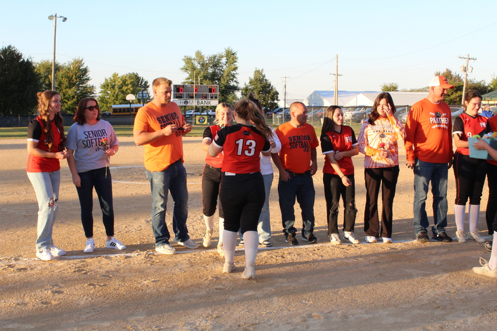 PHS softball senior night 2025