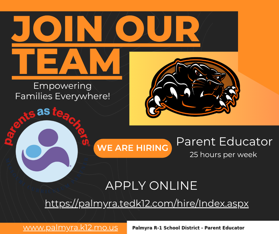 PAT hiring a part time parent educator