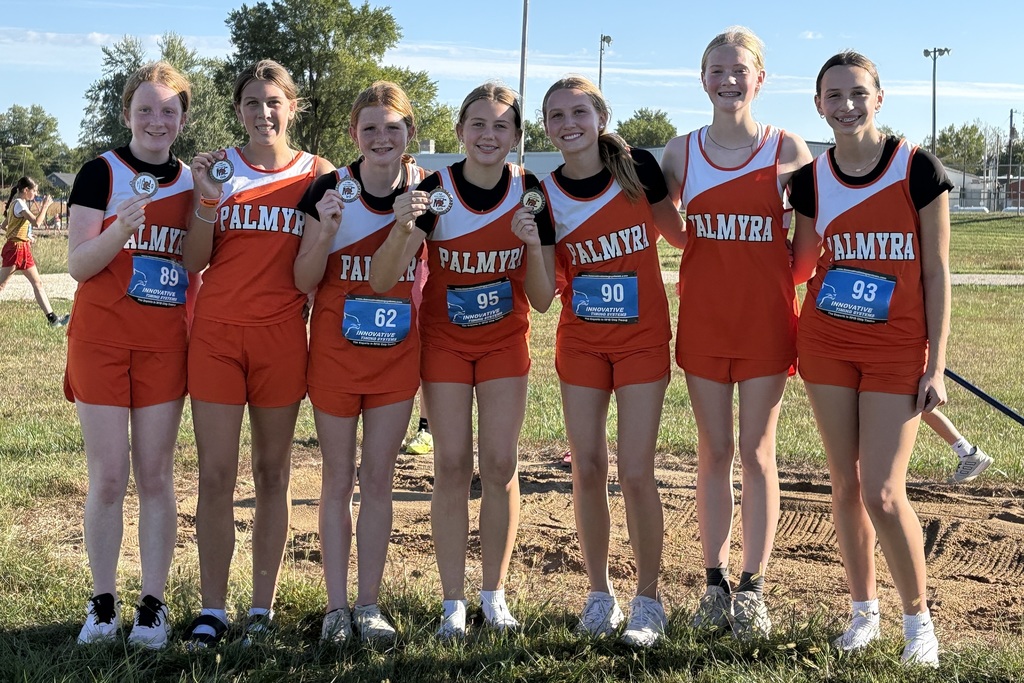 MS girls XC team Medalists
