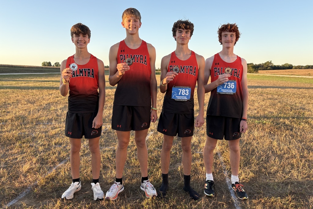 HS Boys XC team Medalists