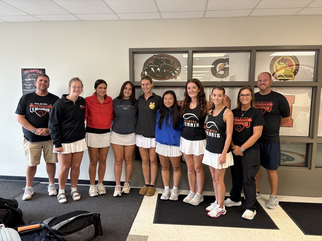 PHS Tennis District team