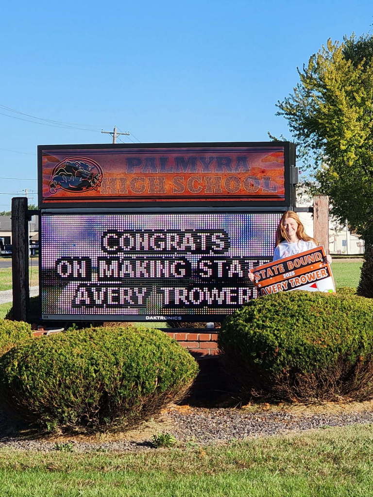 Congrats Avery Trower State Golf