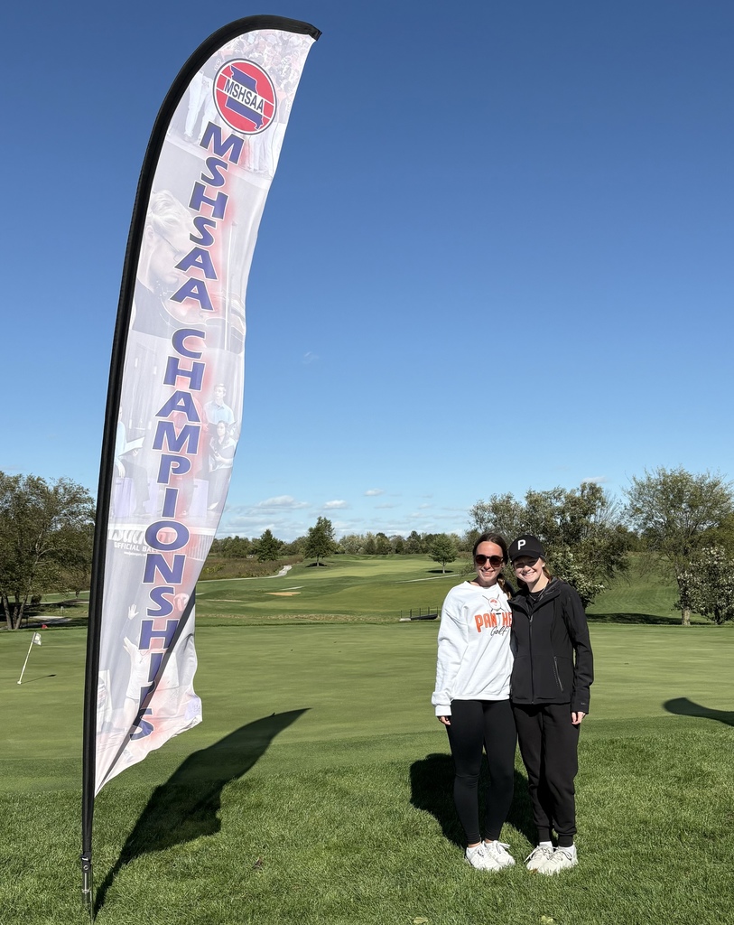 PHS State Golf Avery Trower and Coach Ash