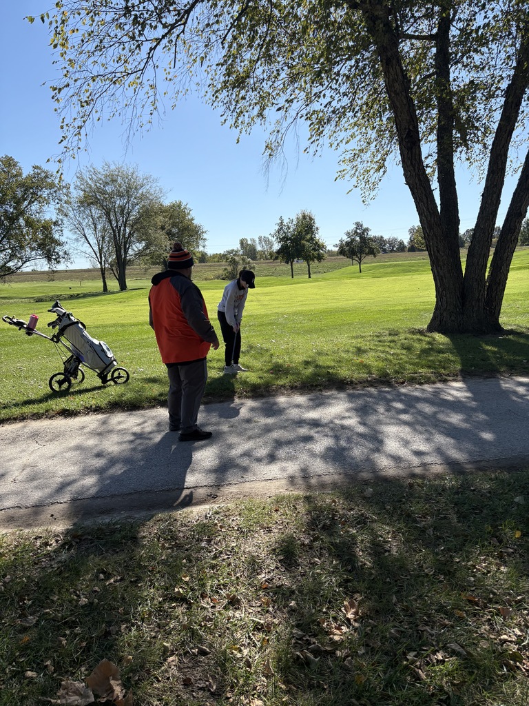 PHS State Golf Avery Trower and Coach Ash