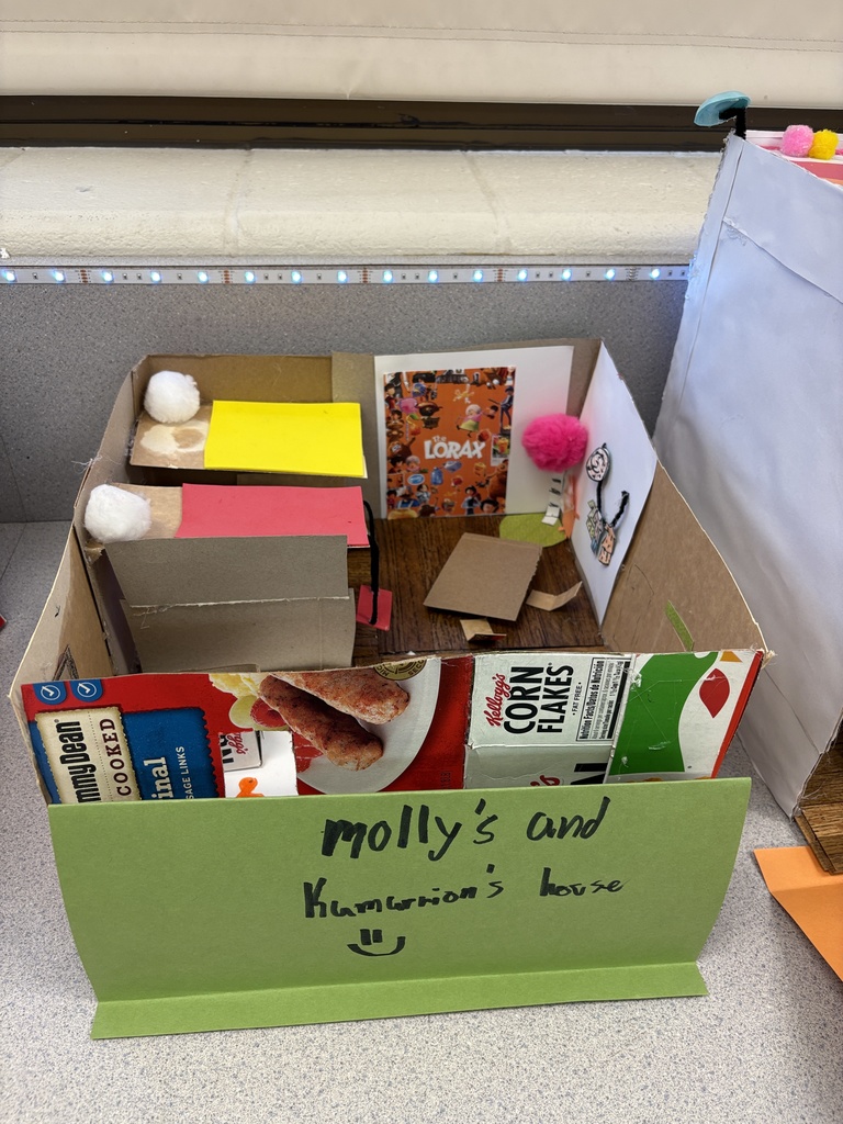6th grade tiny house unit and the finished products