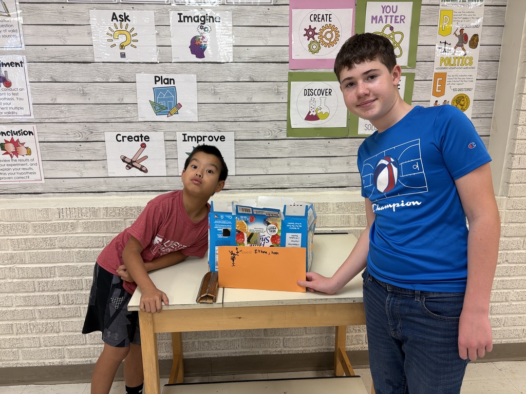 6th grade tiny house unit and the finished products