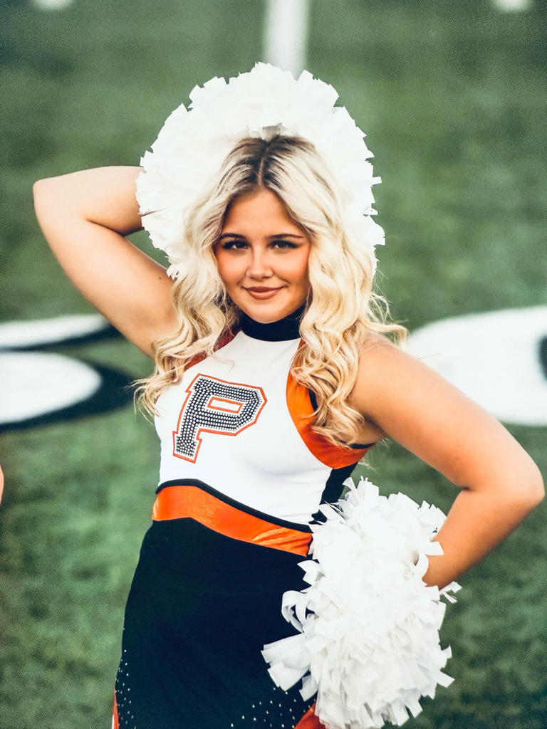 Senior night for Poms and Cheer