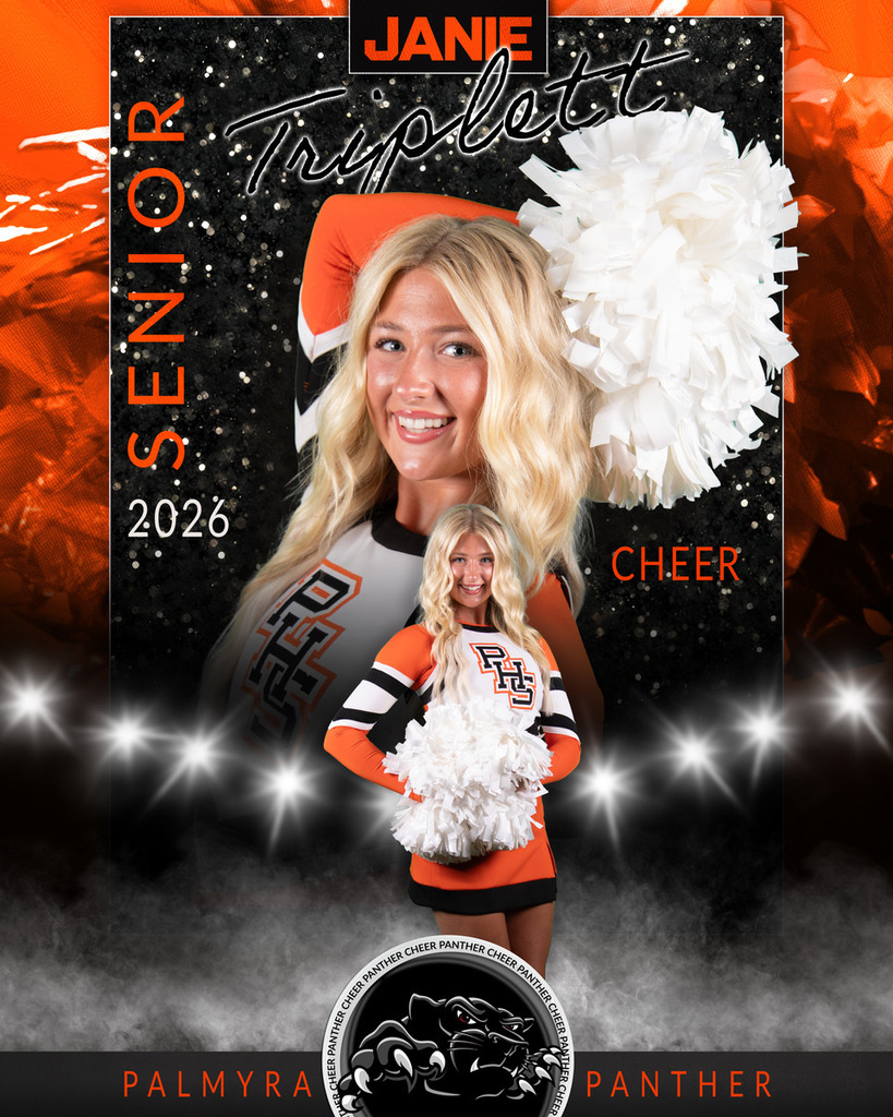 Senior night for Poms and Cheer