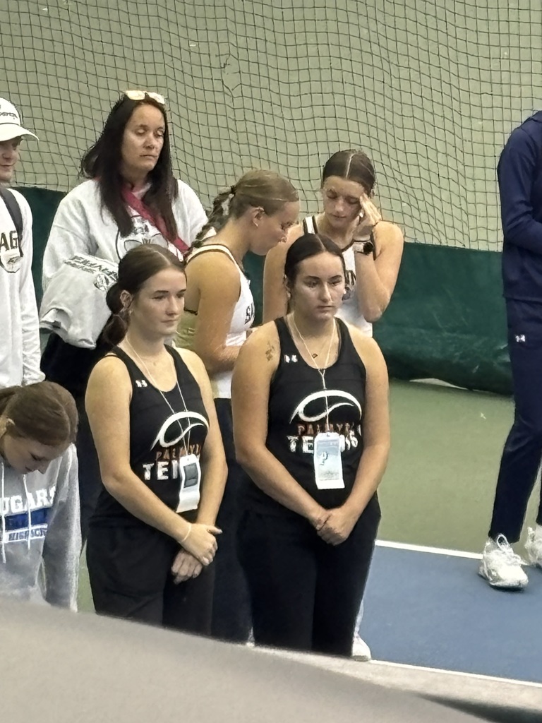 Emily and Marissa at State Tennis tourney