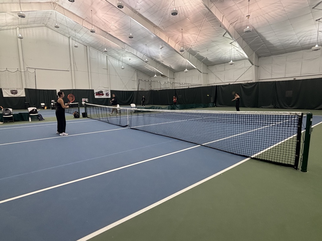 Emily and Marissa at State Tennis tourney
