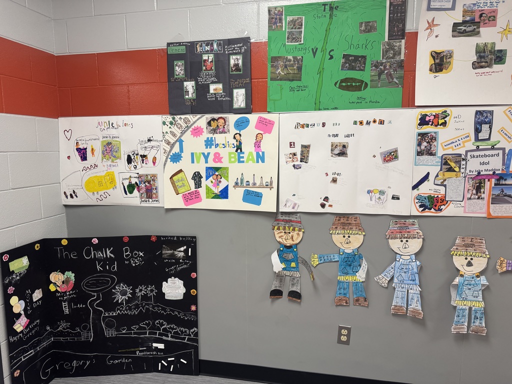 PES fall artwork in the halls