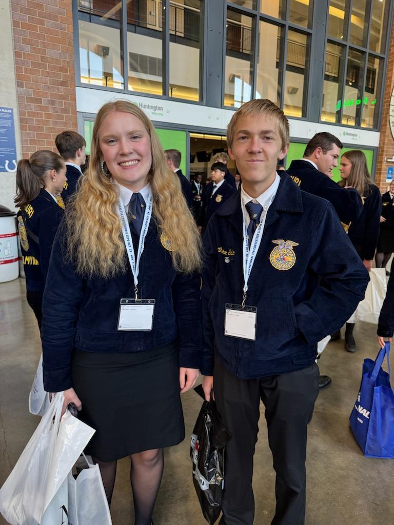We had 4 sets of siblings attend the FFA convention