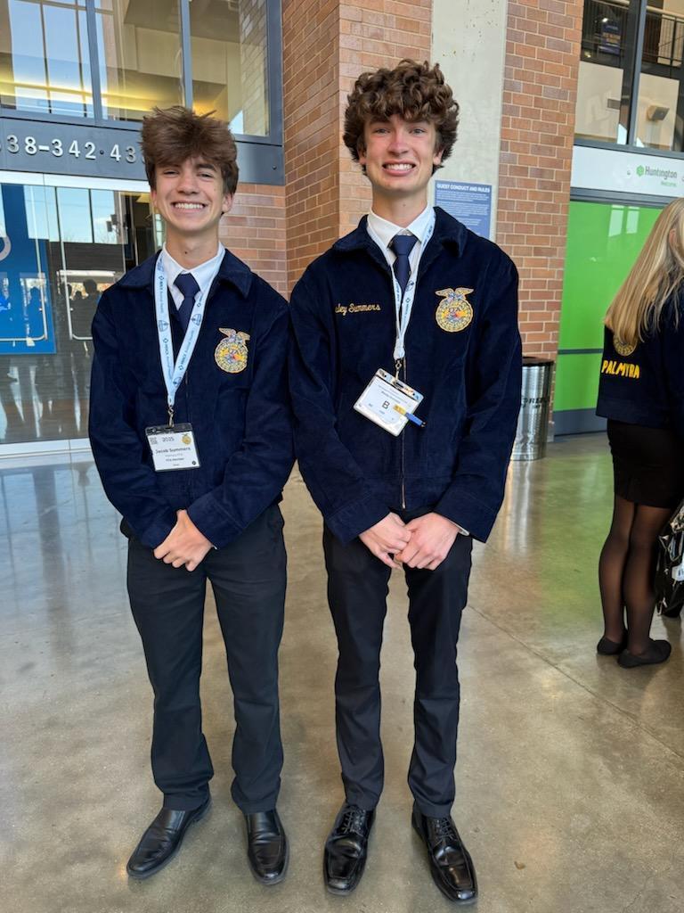 We had 4 sets of siblings attend the FFA convention