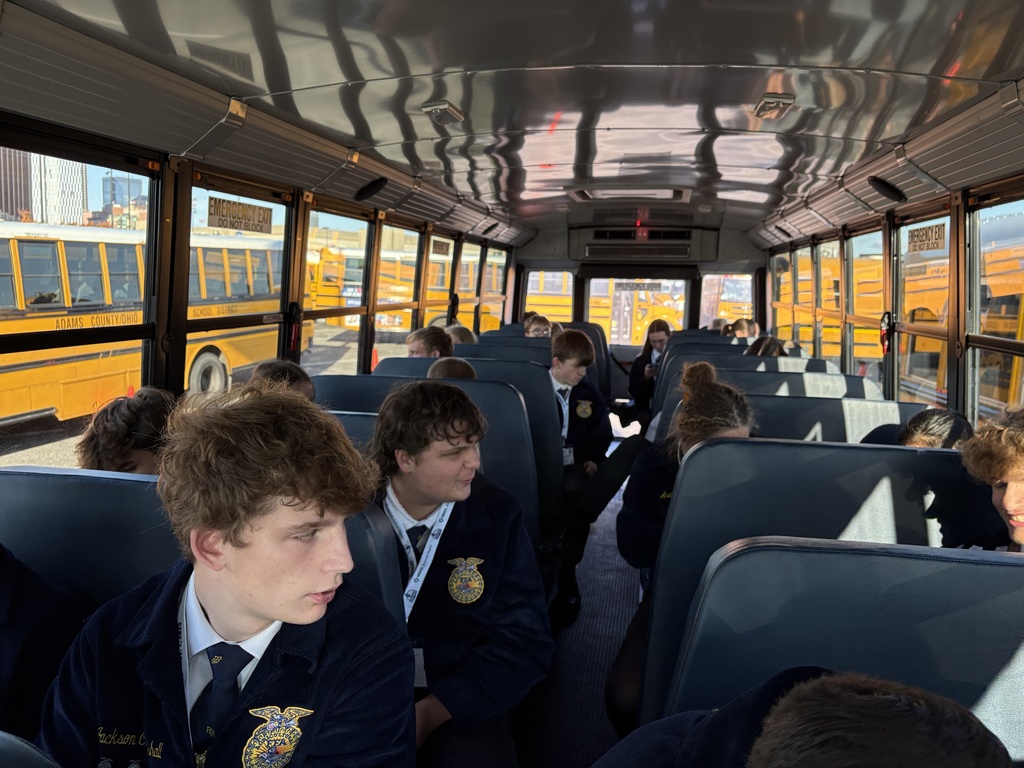 FFA convention means lots of time on the bus