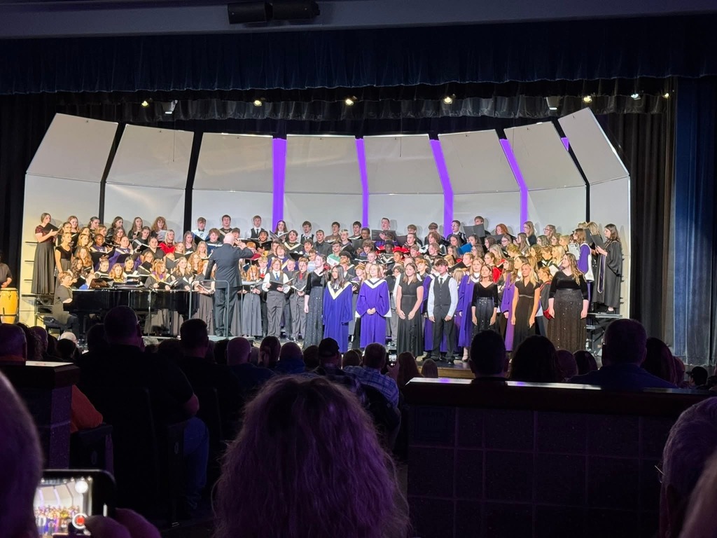 District Choir performance at Troy Buchanan
