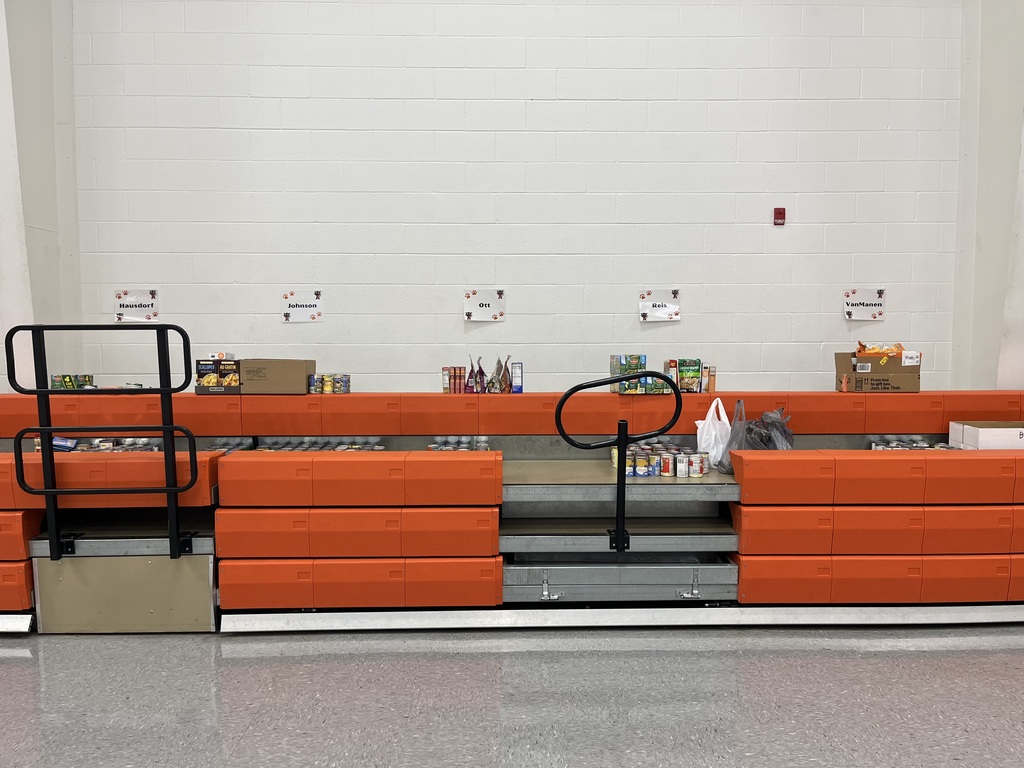 PES Canned food drive