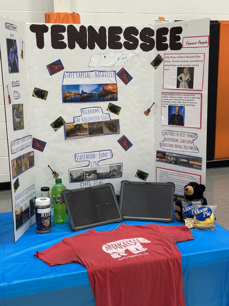 4th grade open house State Fair presentation