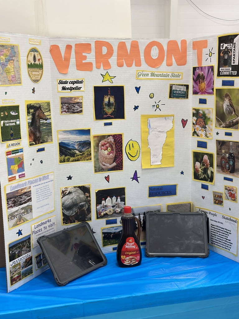 4th grade open house State Fair presentation