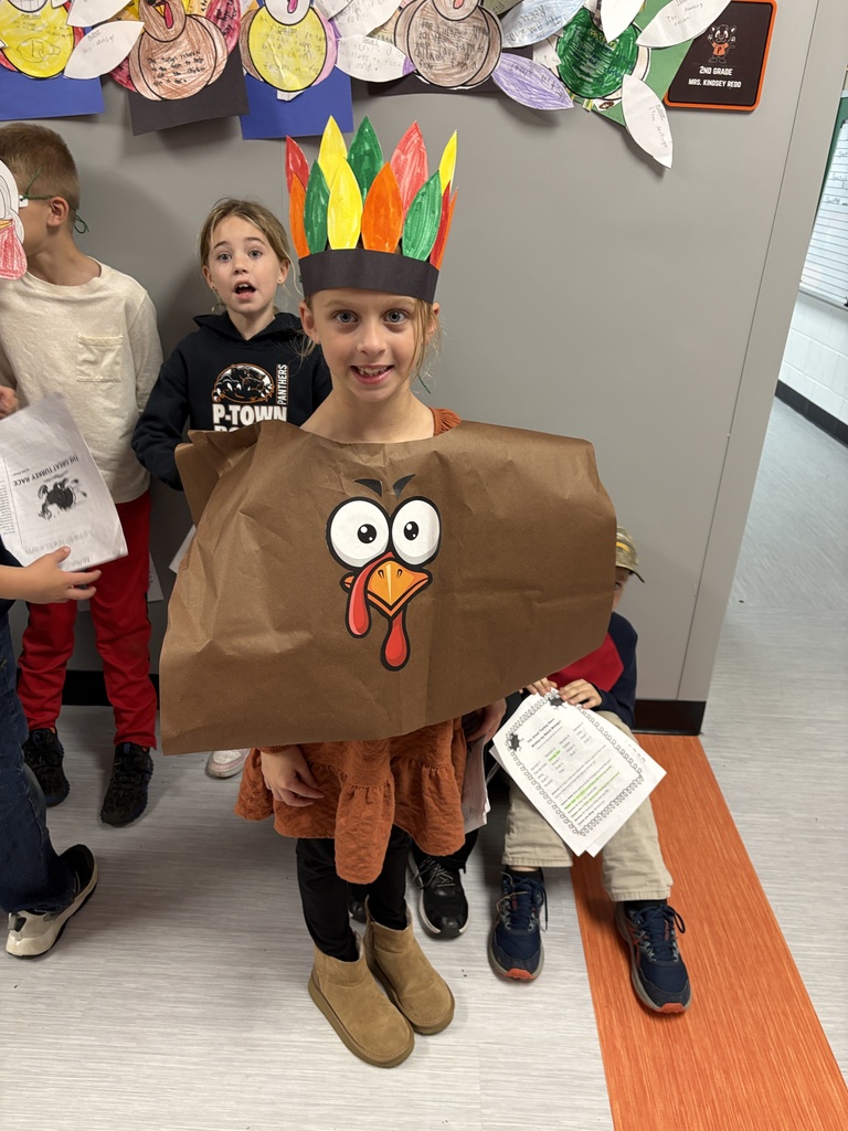 2nd grade perform The Great Turkey Race