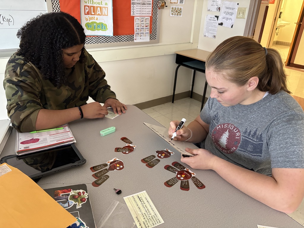 Ms. Morris class used clues to solve puzzles and unlock locks in an escape room like activity
