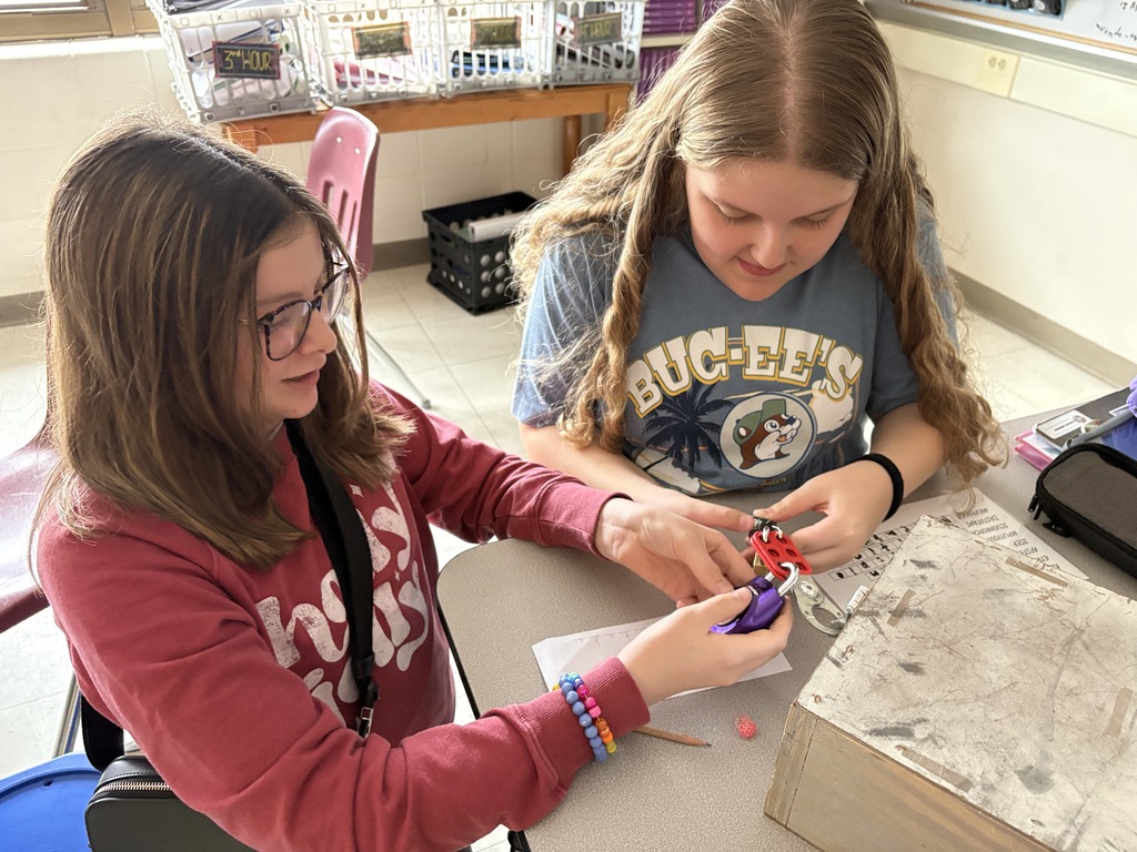 Ms. Morris class used clues to solve puzzles and unlock locks in an escape room like activity