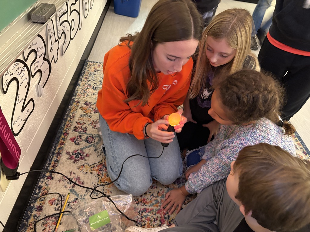 3rd graders learn about the Ag on the Move program from Palmyra FFA