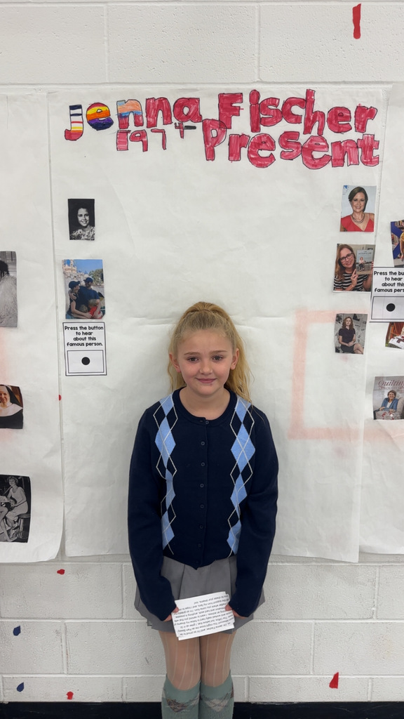 3rd grade open house wax museum