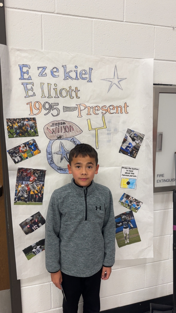 3rd grade open house wax museum