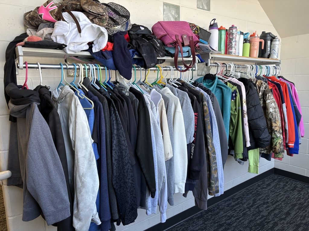 Middle School lost and found