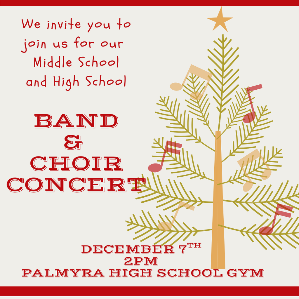 MS and HS Band and Choir Concert