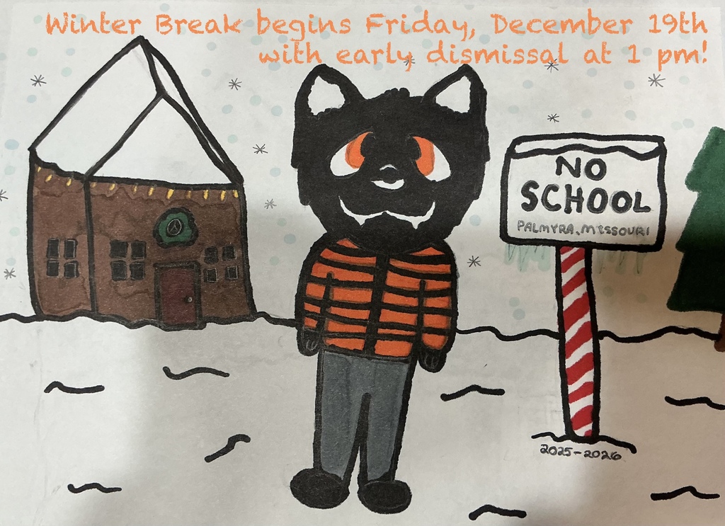 Winter break begins Friday, December 19th at 1 pm
