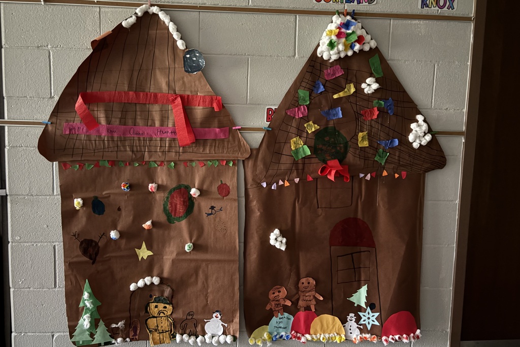 Winter artwork at PES 