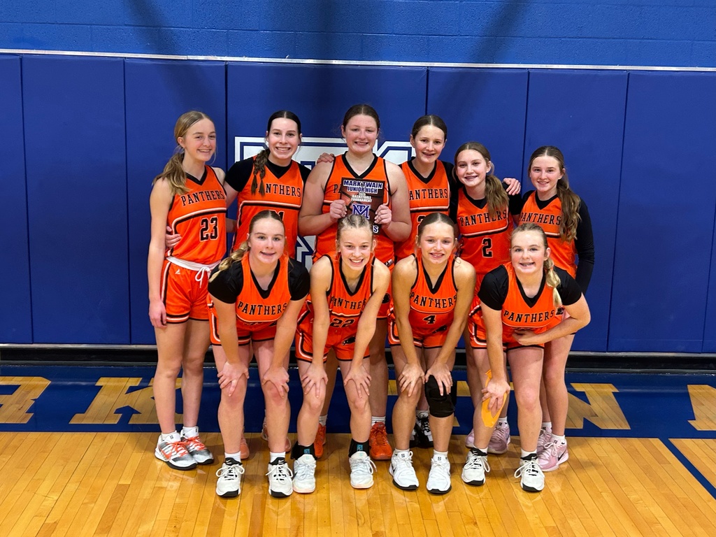 8th grade girls will be in the championship game of the MC tourney