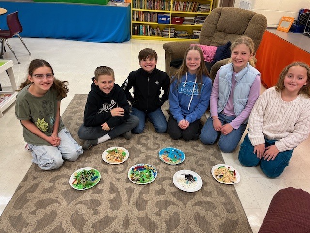 PACE students created edible habitats