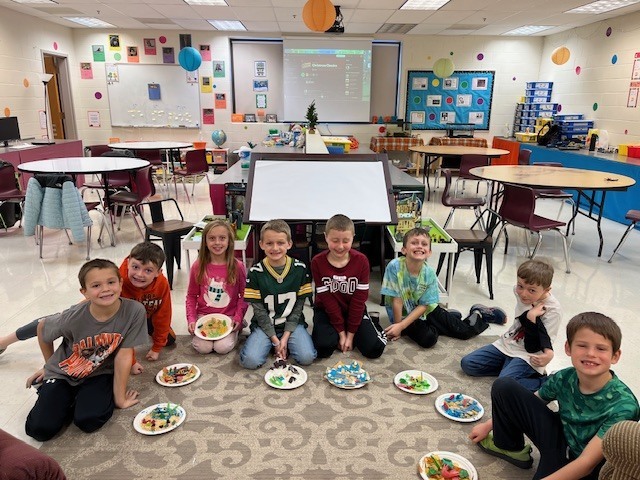 PACE students created edible habitats