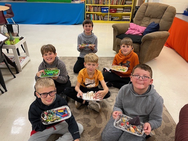 PACE students created edible habitats