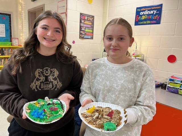 PACE students created edible habitats