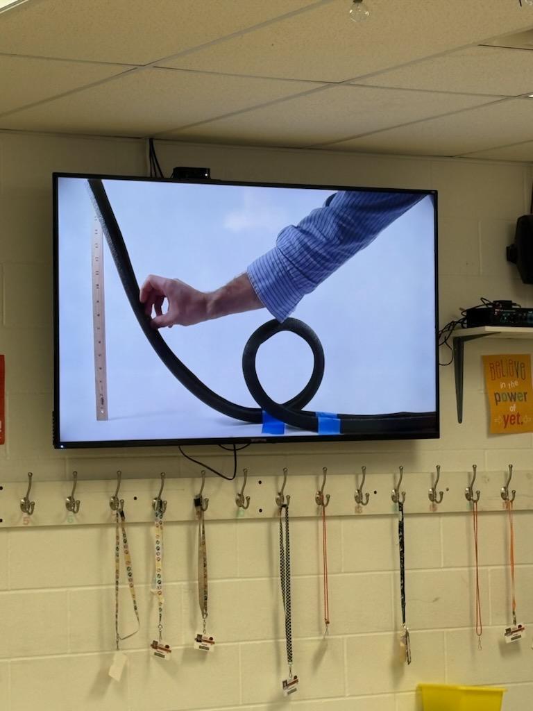 PES 4th grade science club meeting, learning about Marble Coasters