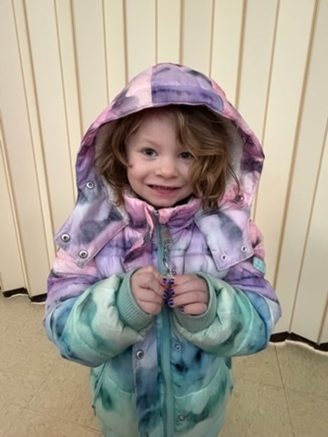 Prek student is new member of zipper club