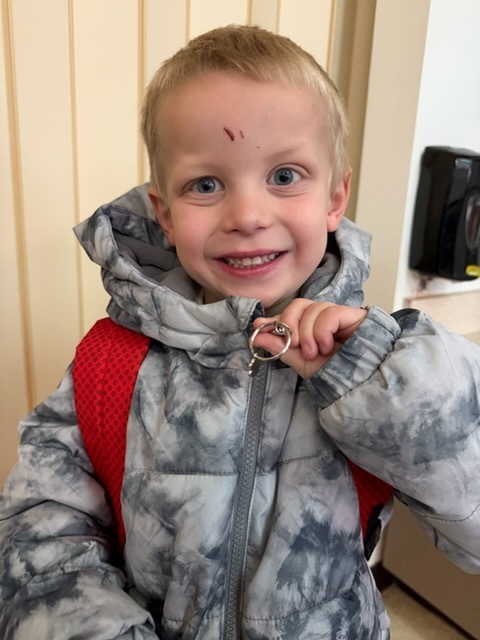 Prek student is new member of zipper club